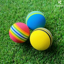 하이가이 무지개 골프공, 레드, 1개