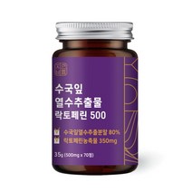 자연바름 수국잎 열수 추출물 수국 락토페린 모로오렌지 발효율피, 70정 x 1개