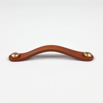 가죽손잡이(96mm) 가구 서랍손잡이 가죽/알루미늄 브라운 132x20mm DH-672, 23.가죽손잡이(DH-672), 미니드라이버세트, 1개