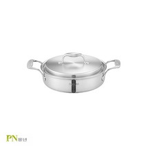 파비움 전골 냄비 인덕션 밀푀유나베 해물탕 24cm A