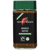 Mount Hagen 마운트하겐 오가닉 FT 네이처랜드 인스턴트 커피 100g