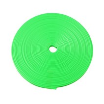 저렴한 8미터 자동차 휠 림 블레이드 프로텍터 라인 타이어 가드 장식 스트립 고무 몰딩 트림 스타일링, green, 04 green