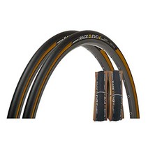 파나 레이서 클린처 타이어 [700 × 25C] 레이스 D 에보 4 F725-RCD-D4-2P 블랙 브라운 (로드 오토바이 크로스 오토바이 로드 레이스 투어링 롱 라이드 용) 간이 포장 2 개 세트 [본체 치수 (mm)] W69xH35xD38 부품) 502148