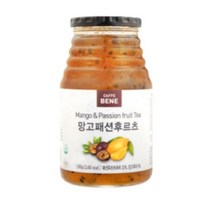 카페베네 망고패션후르츠 과일차, 1000g, 3개