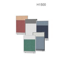 PDS-08 H1500 PVC 45T 패브릭투톤 사무실파티션 사무실칸막이 가림막 파티션, (부속), (부속), 사각기둥