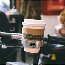 에이엔알 ANR 자전거 컵홀더 전동킥보드 오토바이 유모차 음료 물통 거치대, 레드