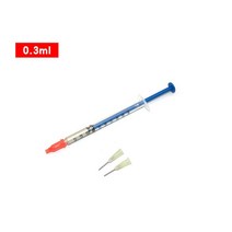 1pc diy 전도 페인트 접착제 전도성 접착제 은색 pcb 수리 보드 커넥터 페이스트 와이어 전기 0.2-1ml, 0.3ml, 0.3ml