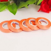 데코 소품결혼식 축하 방 레이아웃 생일 묶인 풍선 리본 당겨 깃발 개, 15 orange_01 10m