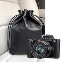 카메라 파우치 가방 leica 라이카 Q2 SL2 M10-R D-LUX7 마이크로 카메라 파우치 보호 케이스 디지털 수납백, 블랙 Q2 시리즈 28MM