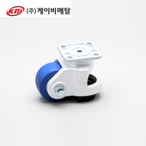 프로파일 바퀴 KM-150F 풋 마스터 휠 캐스터 높이 조절, 1개