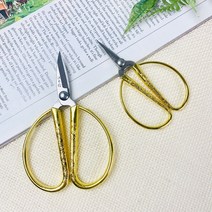 NEW) 고급 금장 문양 퀼트가위 자수가위 (8.6cm 11cm), 2사이즈전부