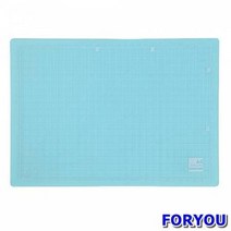ForU420 윈스타 반투명커팅매트 PVC A4 블루 박스 100개 컷팅매트 사무용품