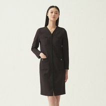 올리비아로렌 가을 풀오픈형 체크 원피스_VOCOAXF8421 NC중앙로역