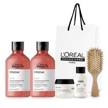 로레알 프로페셔널 파리 웨이브펌 모발 세리 엑스퍼트 인포서 샴푸 300ML+샴푸 300ML 듀오 라이브 세트 100%정품 158760
