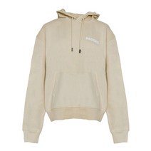자크뮈스 [애트니] 로고 후드 티셔츠 226JS210 2120 130 LIGHT BEIGE