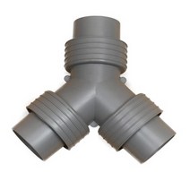 씽크호수 연결 30mm Y자(진공포장) 4252, 매직스토어 1
