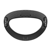 브이알 vr vr게임 vr폴트래커 vr게임기 3d게임 안경 가상현실oculus quest 2 액세서리 헤드셋 soft tpu pad 용 head back 103 103, 검은 색
