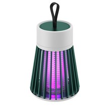 전기 모기 킬러 램프 휴대용 USB LED 라이트 트랩 플라이 버그 곤충 재퍼 홈 안티 해충 방제 구충제, Recharge Green
