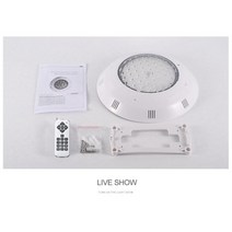 Ip68 Led 수영장 빛 RGB 방수 램프 LED 수중 s AC12V 잠수정 luz piscina Zwembad Verlichting, RGB remote control, 54W
