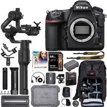 nikon d850 fx-포맷 풀 프레임 dslr 4k 카메라 바디 dji ronin-s essentials 키트가 포함된 1585 영화 제작자 키트 3축 핸드헬드 짐벌 스태빌라이