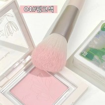 MINSHZEE 페이스 팩트 블러쉬 치크 블러셔 8색상, 핑크색 *1