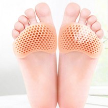 구두 하이힐 발 앞꿈치 앞발 발가락 쿠션 패드 보호 앞꿈치패드 하이힐 쿠션 발바닥 통증 물집방지패드, 화이트