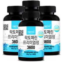 친절한닥터 락토페린 3600mg, 60정, 4개