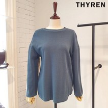 티렌 뒷 패턴 포인트 니트 T194PWK904