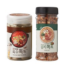 맛침표 국물 요리 조미료 육수톡톡1개 +김치톡톡 1개, 1세트