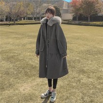 여성점퍼 여성아우터 패피스타일 청담동며느리룩 점퍼 여성사파리 어디에나코디가능한 롱구스다운 누빔패딩 베이직룩 50대