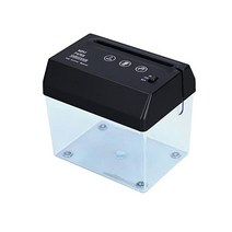 A6 Mini Paper Shredder ABS Portable Electric Shredder USB/Battery Powered Paper Cutting Machine for