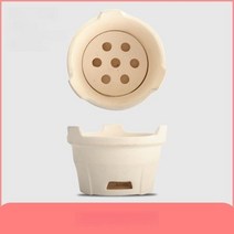 도자기 세라믹 미니화로 미니 바베큐 그릴 탄소스토브 숯불화로대, 대형 단윤숯불난로(3~4인용)