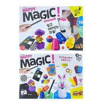 피노키오 밤나무 HAPPY MAGIC 토끼마술세트 초보 입문용 매직왕 키트 도구 쇼 크리스마스 어린이날 생일