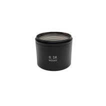휴대용 광학 현미경 미니 생물 전자 실체 디지털 줌 스테레오 용 보조 대물 렌즈 삼안, 0.3배