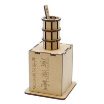 아트박스/퍼즐이야기 3D입체퍼즐 나무퍼즐 측우기 만들기