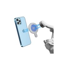 NewJourney DJI 자기 링 홀더 전화 클램프 | OM Magsafe 악세사리- 짐벌스터빌라이저-DJI 6 5 4 SE에 대응 실버, 상세페이지 참조, 상세페이지 참조