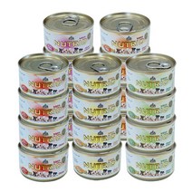 뉴트리오 특별영양간식 100g 5종 24개세트 애견통조림, 본상품