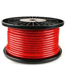 카뮤즈 4G CCA 동도금/주석도금 케이블 접지/앰프, 카나브로 CCA 동도금 래드 1M