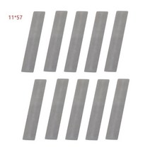 에어콤프레샤부품 압축기 밸브 플레이트 10pcs 망간 피스톤 파편 가스켓 공기 예비 종이 부품 11x57mm10x46mm, 11x57mm