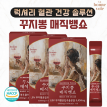 꾸지뽕 매직뱅쇼 항암 약초차 효능 항산화 혈관건강 꾸지뽕차 꾸지뽕 분말, 3개