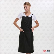 네일퀸 요들가운 네일앞치마 YA043 블랙 프리사이즈 이미용소품, 1개, YA043블랙 프리사이즈
