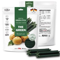 더그린 그린 덴탈껌 36pX2개(유통기한23년11월)