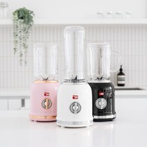 [백화점 입점 브랜드 이태리 am] 파스텔 믹서기/미니 쥬서/텀블러 믹서+휴대용텀블러, 블랙(DM-300G)
