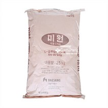대상 미원(F) 25kg 파인 MSG 고운입자미원 대용량