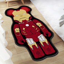 데데리트 귀여운 블록베어 침실 사계절 아이방 러그 주방 매트 베어브릭