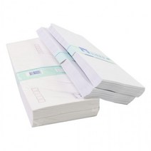 국산 편지봉투 100p 인쇄 무지 규격봉투 경조사봉투 이중봉투, 2-규격봉투100매