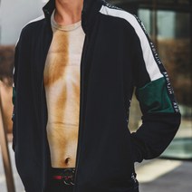 이벤트용 남자 근육맨 머슬핏 반팔티셔츠 남성 쓸모없는 신박한 웃긴 선물