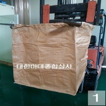 없음 무료배송)톤마대 1톤마대 500KG로프톤백 1000KG톤백 공사용톤백 현장용톤백 항공마대 산업용톤백 흙마대 흙톤백 제방용톤백 수입톤백 20장, J-R 로프톤백(86x98) 20장, 1개