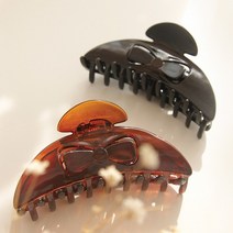 바이데이지 프랑스 셀룰로오즈 리본 집게핀 Bh0763