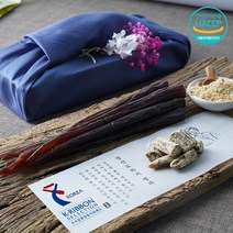 정선사위 정선 도라지 정과 250g 선물 세트 도라지 절편 정선시장 부모님간식, 크리스탈보자기(퍼플), 1개